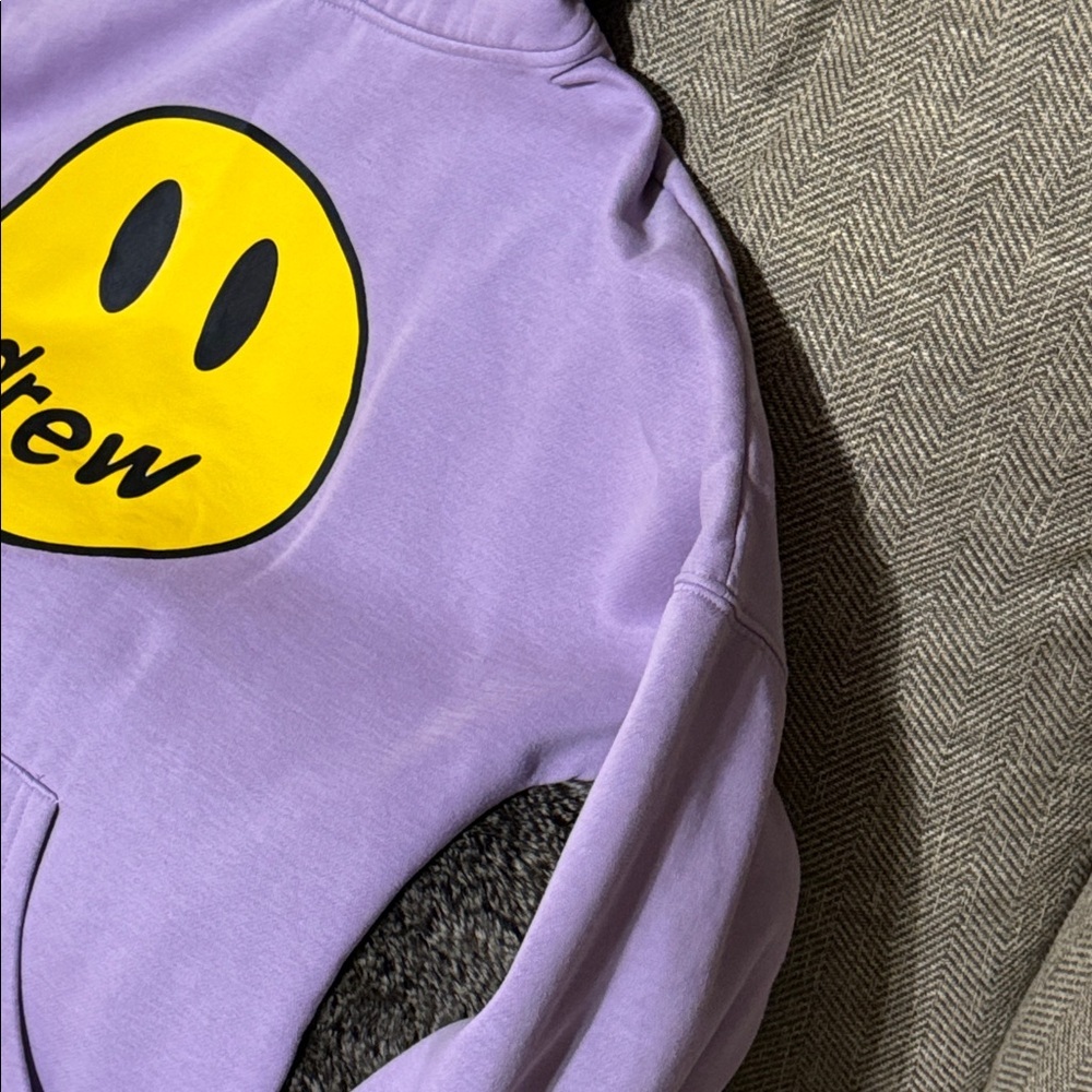 DREW House Lavender Pullover Long Sleeve Unisex Hoodie Adult Medium - Picture 6 of 16